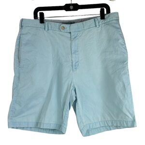 Peter Millar Light Blue Men’s Shorts SZ 36 Golf Outdoor Casual Flawed